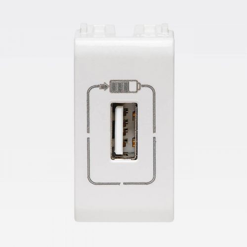 M�dulo Tomada USB 1500mA Branco Legrand Thesi UP M4285C1