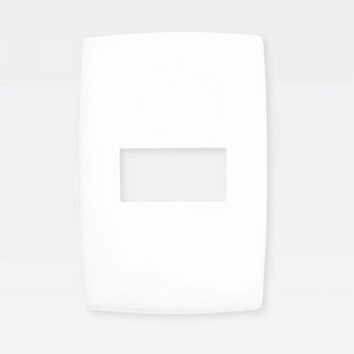Placa 1 Posto PIAL Plus (Antiga) Horizontal Branco Legrand 618505