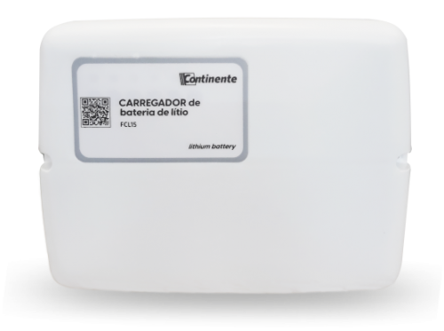 Carregador Bateria Lithium 1.5A Com Bateria FCL15 Branco Continente 207718