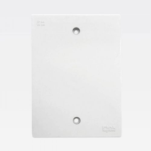 Kit Placa Cega Aquatic IP44 IK04 4x2 Cinza Legrand