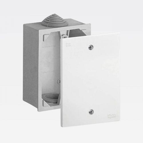 Kit Placa Cega Aquatic IP44 IK04 4x2 Cinza Legrand