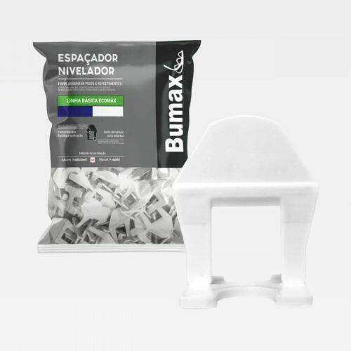 Kit Espaçador Nivelador de Piso 100 Unidades Linha Básica Ecomax