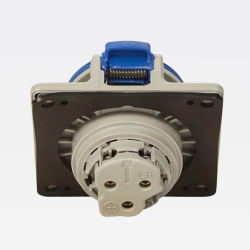 Tomada Industrial 16A 250V 2P+T IP44 Azul Legrand 555184