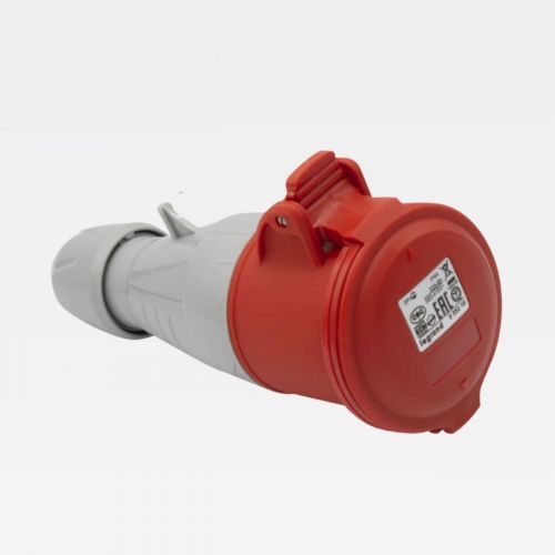 Kit Tomada Sobrepor e Plug Industrial Tempra 16A 415V 3P+T Azul/Cinza Legrand