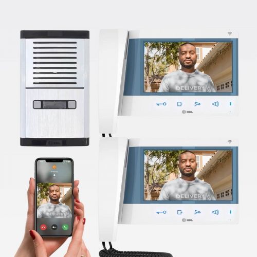 Vídeo Porteiro Coletivo HDL Connect WiFi 2 Pontos 7