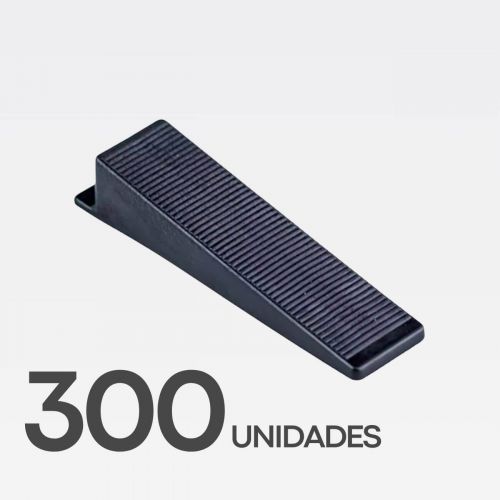 Kit Niveladores de Piso 1000 Espa�adores + 300 Cunhas Reutiliz�veis Ecomax