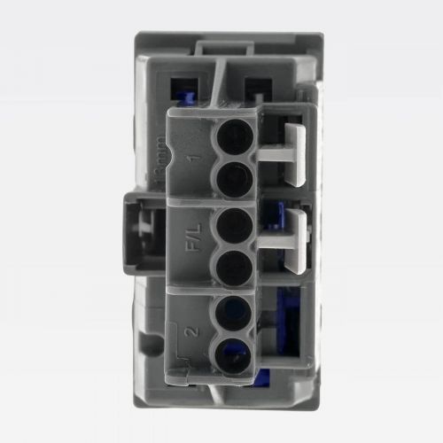 M�dulo Pulsador 2A 250V Borne Autom�tico 1M PIAL Plus+ Preto Legrand 611013PT