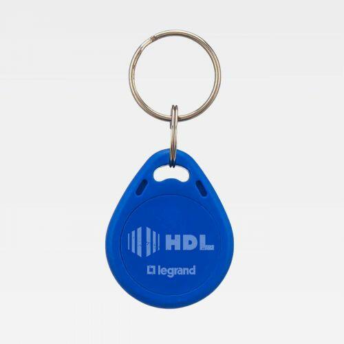 Chaveiro Tag RFID 125KHz HDL Azul Para Porteiros Eletrônicos e Fechos Elétricos