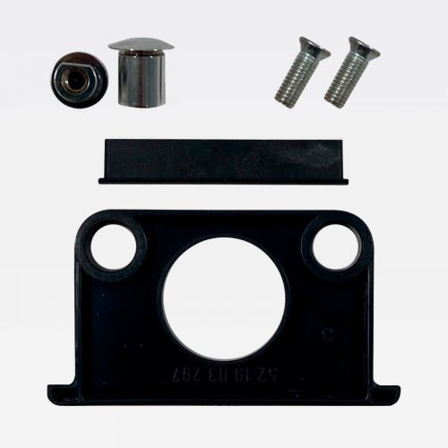 Fechadura El�trica PV90 AF HDL 1 Folha AF Inox com Ma�aneta 90.01.03.095