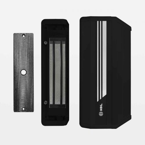Kit Interfone HDL F8 Advance + Fechadura Magn�tica M90|180 com Acabamento + Carregador Bateria Continente