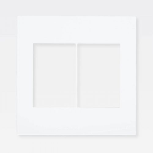Placa 3+3 Postos Arteor 4x4 Branco Legrand 575300B