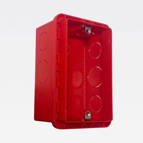 Caixa de Embutir Alvenaria 4x2 Vermelha Pial Legrand 689014