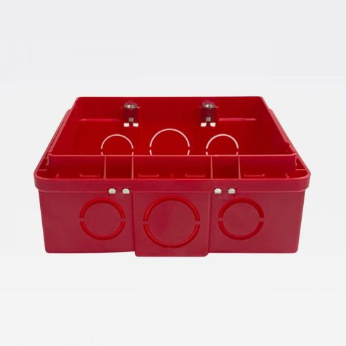 Caixa de Embutir Alvenaria 4x4 Vermelha Pial Legrand 689015