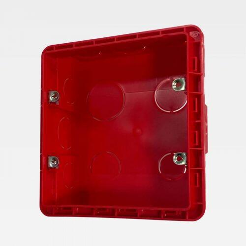 Caixa de Embutir Alvenaria 4x4 Vermelha Pial Legrand 689015