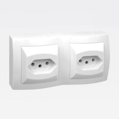 Kit Tomadas e Interruptores Sistema X Sobrepor Branco Legrand