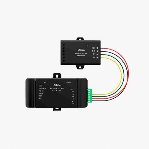 Controle Acesso CA1000 Teclado Touch Bluetooth WiFi Tag RFID Senha App