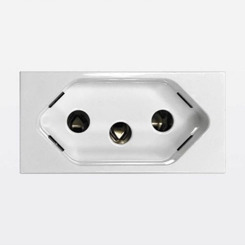 M�dulo Tomada 20A 2P+T Branco Matix Go Bticino Legrand JW4166