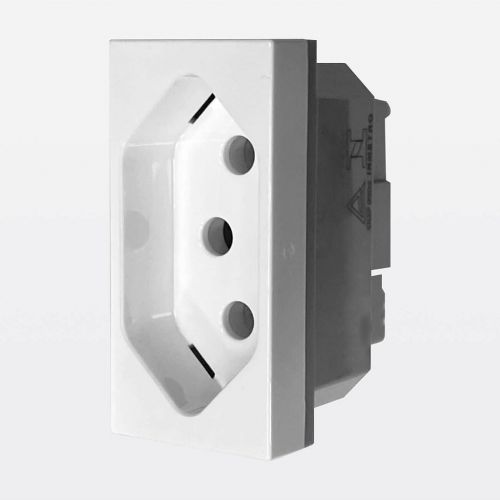 M�dulo Tomada 20A 2P+T Branco Matix Go Bticino Legrand JW4166