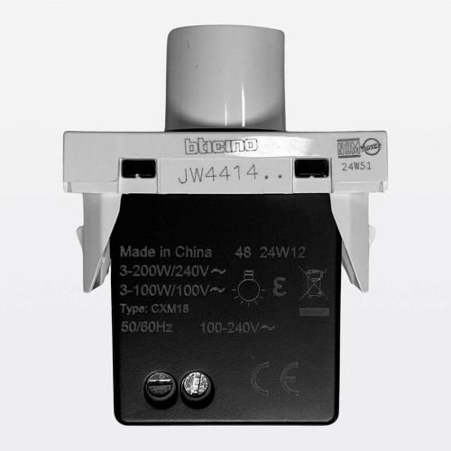 M�dulo Dimmer Rotativo Universal Branco Matix Go Bticino Legrand JB4414
