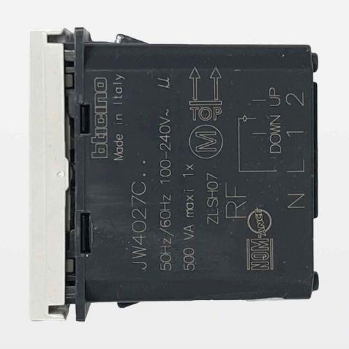 M�dulo Interruptor Persiana Conectado Branco Matix Go Bticino Legrand JW4027C