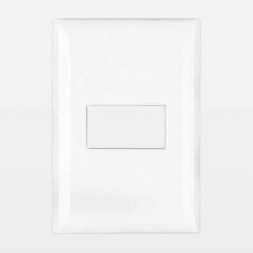 Placa 1 Posto Thesi Up Bticino 4x2 Branco Legrand M5P1