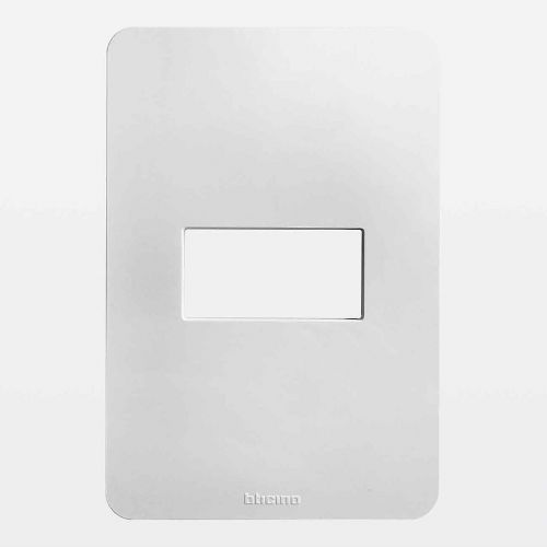 Placa 1 Posto 4x2 Branca Matix Go Bticino Legrand JA4803M1JW