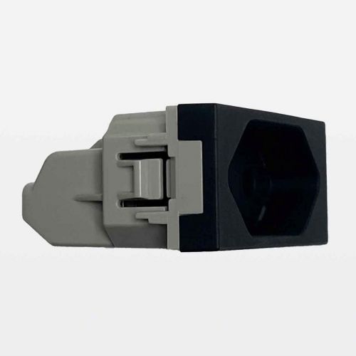 M�dulo Tomada 2P+T 20A Borne Parafuso Preto Matix Go Bticino Legrand JB4166