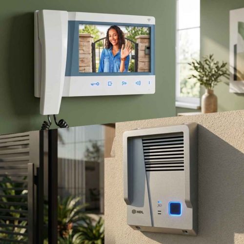 Kit Vídeo Porteiro HDL Connect WiFi 7