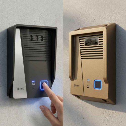 Unidade Externa Interfone HDL F8 Advance com Protetor Antivandalismo 90.02.10.003