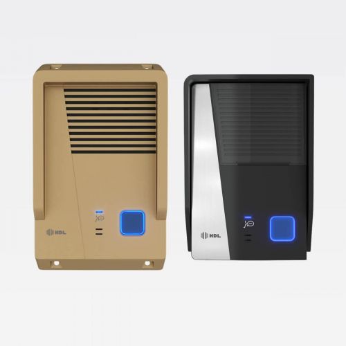 Unidade Externa Interfone HDL F8 Advance com Protetor Antivandalismo 90.02.10.003