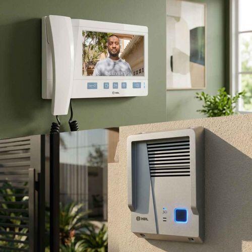 Kit Vídeo Porteiro HDL Advance Monitor 7