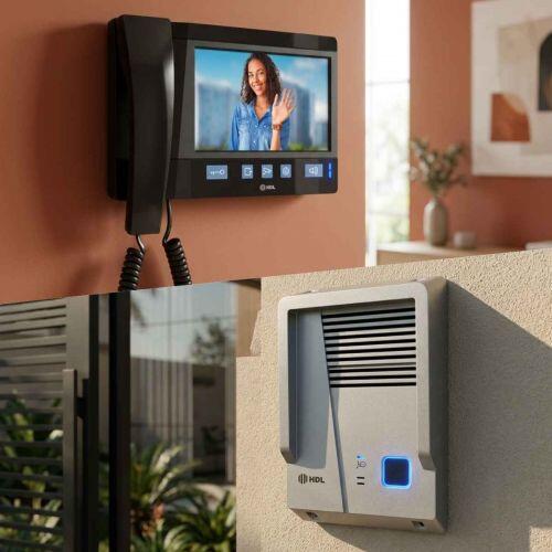 Kit Vídeo Porteiro HDL Advance Monitor 7