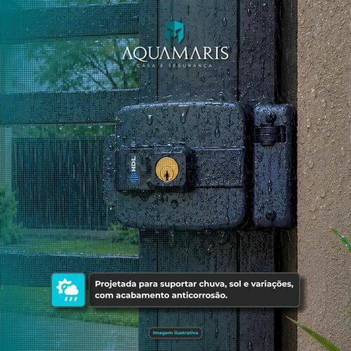 Kit V�deo Porteiro HDL Class 2 Pontos com C�mera + Fechadura C-90 STD Fixa 40mm