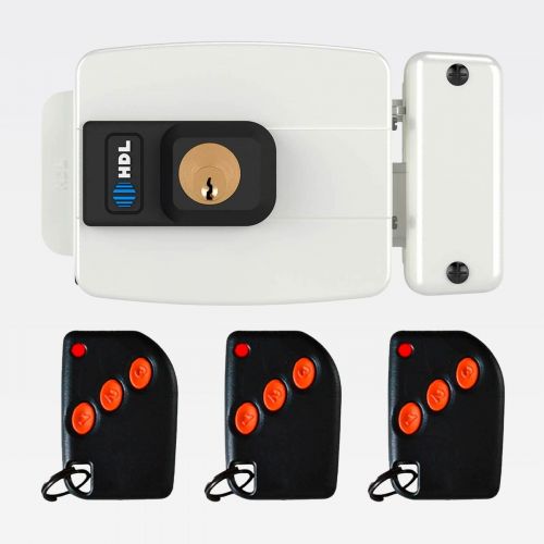 Kit Fechadura El�trica C-90 STD HDL + 3 Controles Remoto RTHT + Receptor + Fonte 12V