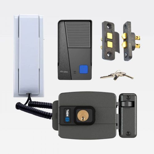 Kit Porteiro Eletr�nico Class HDL Monofone + Fechadura C90 STD + Contato Deslizante Completo