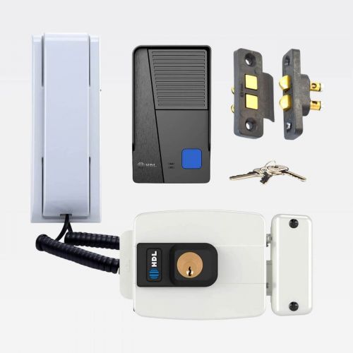 Kit Porteiro Eletr�nico Class HDL Monofone + Fechadura C90 STD + Contato Deslizante Completo