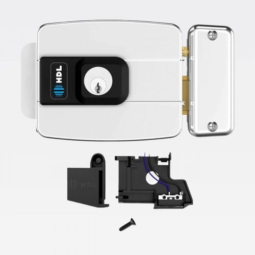 Kit Fechadura El�trica C90 STD Inox + Sensor Porta Aberta HDL C90 STD Inox Sensor Porta HDL
