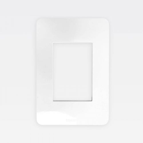 Placa 3 Postos 4x2 Branco Brilhante Matix Go Bticino Legrand JA4803JW