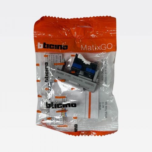 M�dulo Tomada RJ45 CAT.6 Cinza Matix Go Bticino Legrand JG4279C6