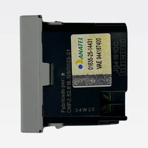 M�dulo Carregador USB 15W C+C Cinza Matix Go Bticino Legrand JG4191CC