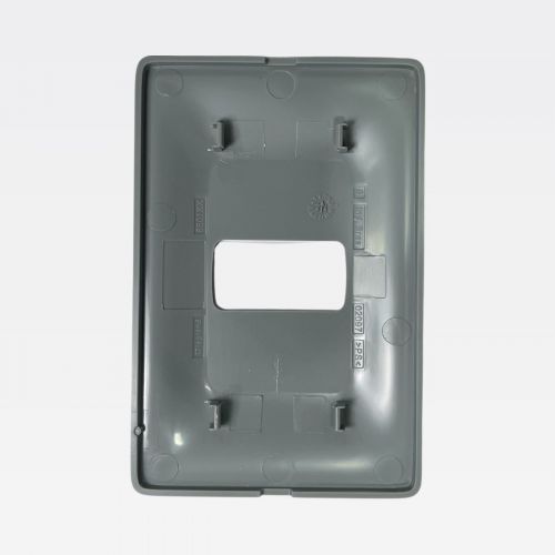 Placa 1 Posto Zeffia 4x2 Cinza Legrand 680181CZ