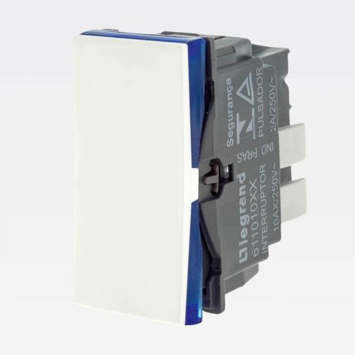 Conjunto 4x2 Interruptor Simples 10A PIAL Plus+ Legrand