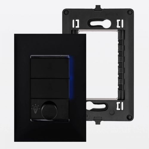 Conjunto 4x2 Dimmer LED 2 Interruptores Simples Pial Plus+ Legrand