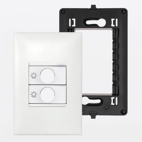 Conjunto 4x2 2 Dimmers LED Pial Plus+ Legrand
