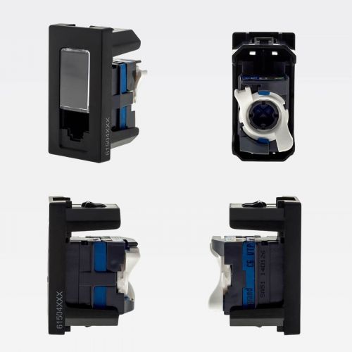 Conjunto 4x2 Tomada RJ45 Dupla Cat6 Pial Plus+ Legrand