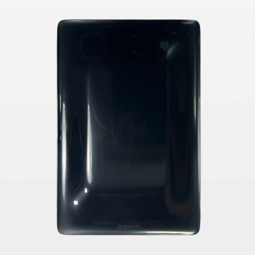 Placa Cega Zeffia 4x2 Preta Legrand 680180PT