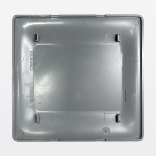 Placa Cega 4x4 Zeffia Cinza Legrand 680173CZ