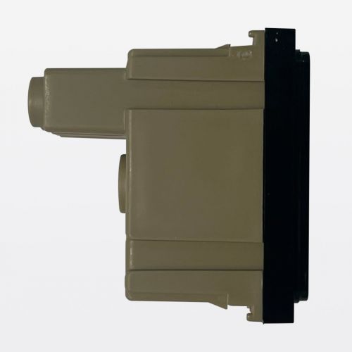 Conjunto Campainha Cigarra 127V Preta 4x2 Zeffia Legrand 680132PT