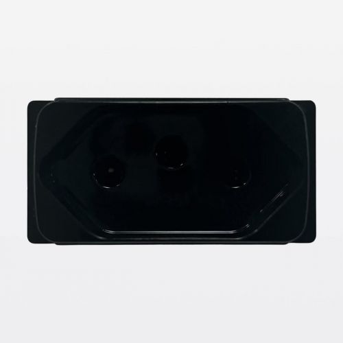 Conjunto Tomada Com Interruptor Paralelo 4x2 Preta Pial Zeffia Legrand