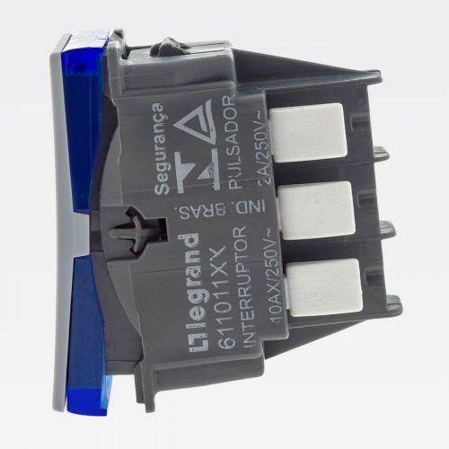 M�dulo Interruptor Paralelo Cinza PIAL Plus+ Legrand 611011CZ